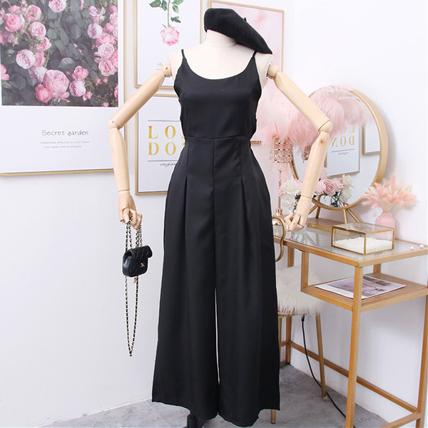 Salopetă de damă modernă cu bretele subțiri - mai multe culori