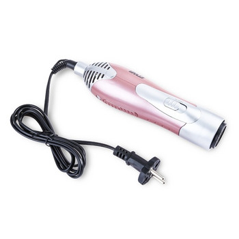 Ηλεκτρική βούρτσα μαλλιών με δύο προσαρτήματα και ισχύ 1600W σε ροζ χρώμα