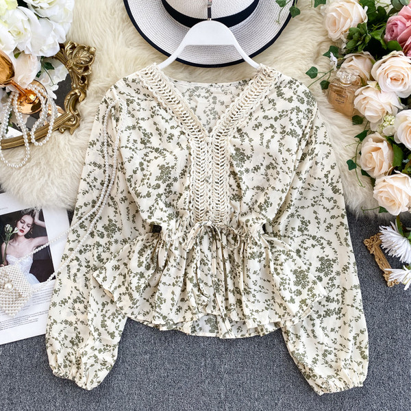 Modern női ing spitz nyakkivágással és nyakkendőkkel több színben