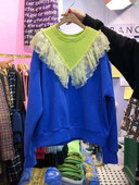 Női alkalmi blúz tüllrel, több színben