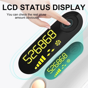 Ηλεκτρική συσκευή αποτρίχωσης λέιζερ κατάλληλη για πρόσωπο και σώμα με οθόνη LCD