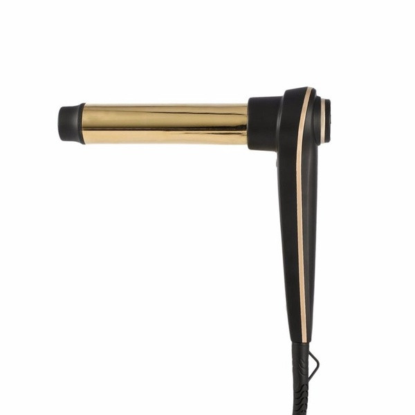 Ondulator de par cu o forma convenabila pentru ondulare rapida si afisaj LED in culoarea negru si auriu