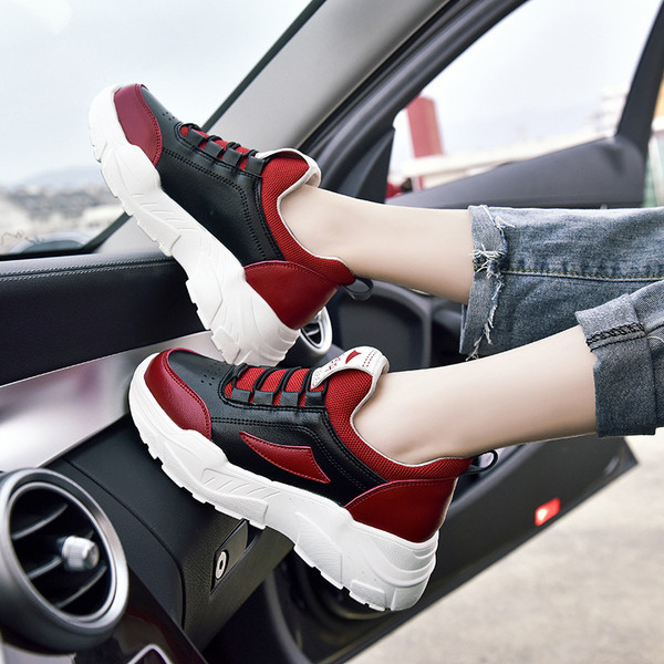 Női alkalmi tornacipő eko bőrből több színben