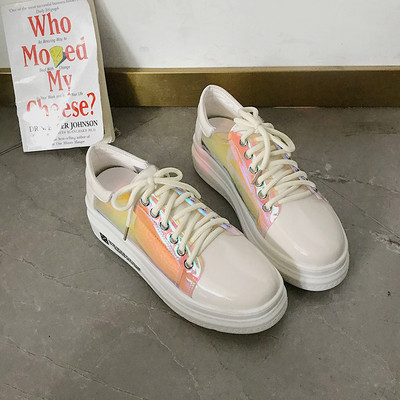 Női alkalmi tornacipő lapos talppal több színben