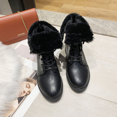 Női téli csizma puha béléssel több színben - két modell