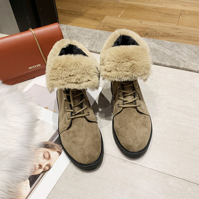 Női téli csizma puha béléssel több színben - két modell