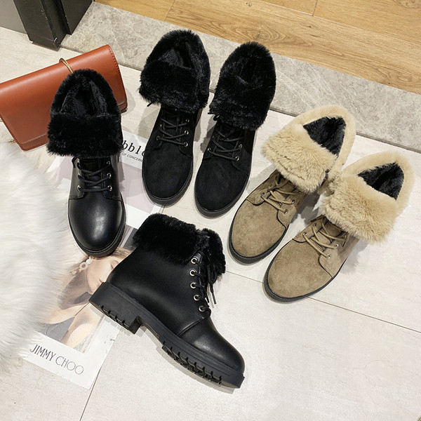 Női téli csizma puha béléssel több színben - két modell
