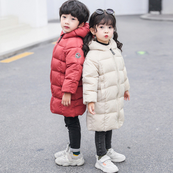 Μοντέρνο παιδικό χειμωνιάτικο μπουφάν για κορίτσια και αγόρια σε διάφορα χρώματα