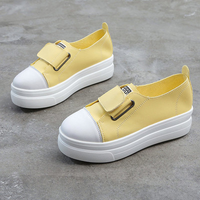 Női alkalmi cipő eko bőrből, lapos talppal