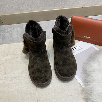 Lapos talpú női téli csizma többféle színben