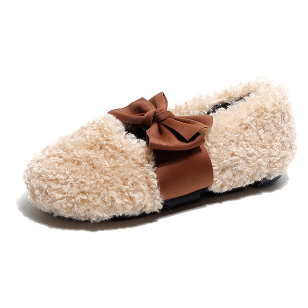 Papuci dama de puf cu panglica in mai multe culori
