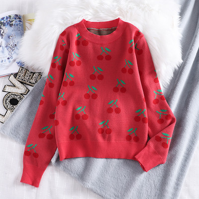 Új modell modern női pulóver kerek nyakkivágással - több színben