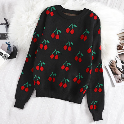 Új modell modern női pulóver kerek nyakkivágással - több színben