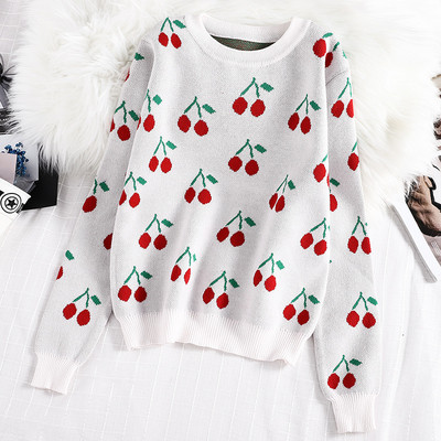 Új modell modern női pulóver kerek nyakkivágással - több színben