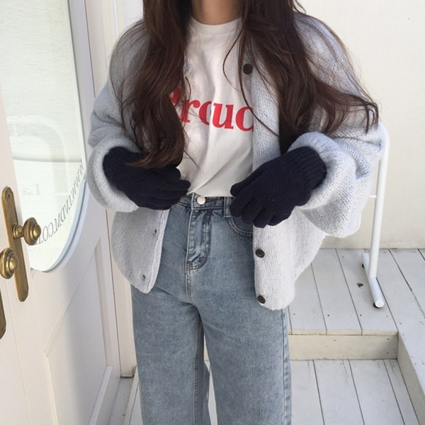 Modern női mellény két színben gombokkal