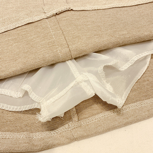 Modern női szoknya övvel három színben