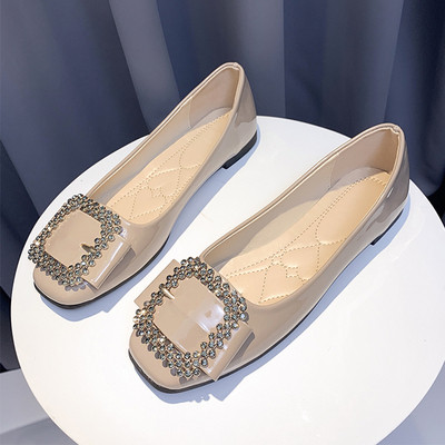 Női bőr cipő eko bőr fém elemmel több színben