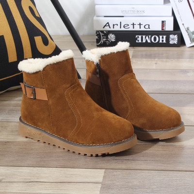 Női téli csizma puha béléssel, piros, fekete és narancs színben