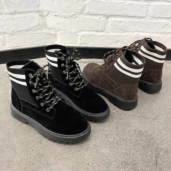 Velúr női csizma lapos talppal, télre is alkalmas