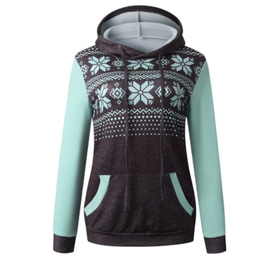 Μοντέρνο γυναικείο φούτερ μοντέλο με κουκούλα σε διάφορα χρώματα