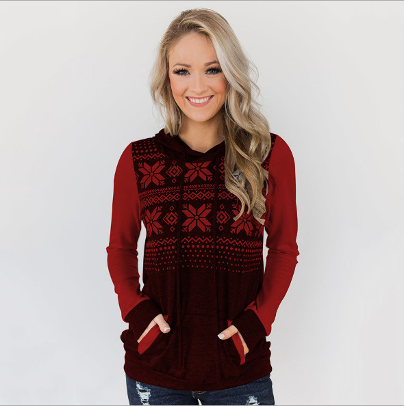 Μοντέρνο γυναικείο φούτερ μοντέλο με κουκούλα σε διάφορα χρώματα