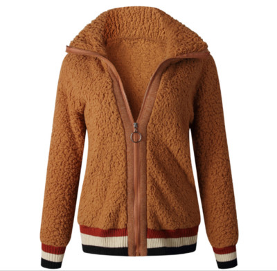 Modern női pulóver három színben cipzárral