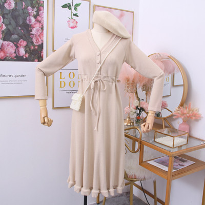 Alkalmi női ruha nyakkendővel - szabású modell több színben