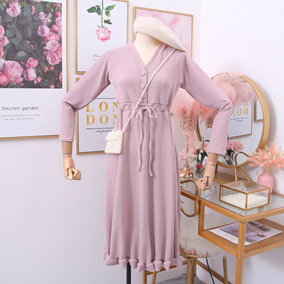 Alkalmi női ruha nyakkendővel - szabású modell több színben