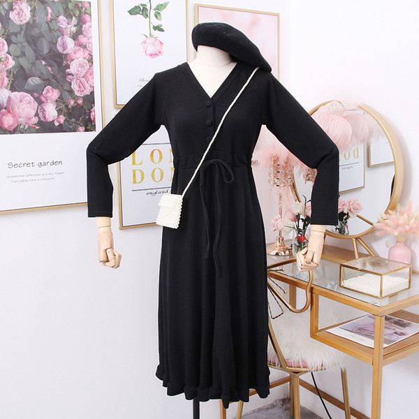 Alkalmi női ruha nyakkendővel - szabású modell több színben