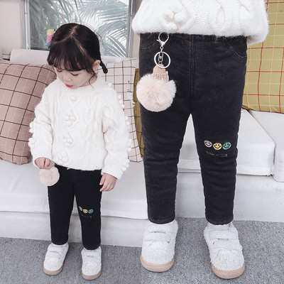 Új modell gyerek leggings lányoknak fekete és kék színben