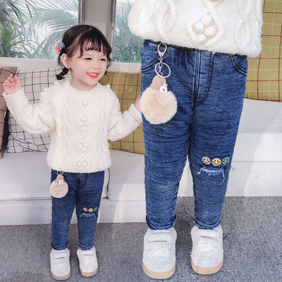 Új modell gyerek leggings lányoknak fekete és kék színben