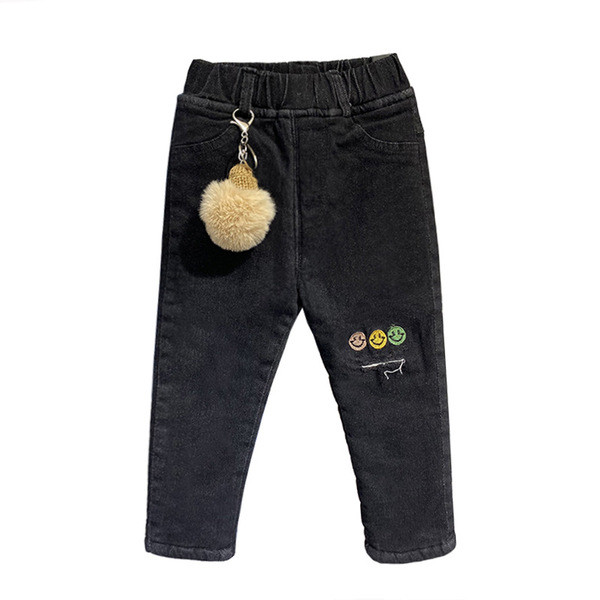 Új modell gyerek leggings lányoknak fekete és kék színben