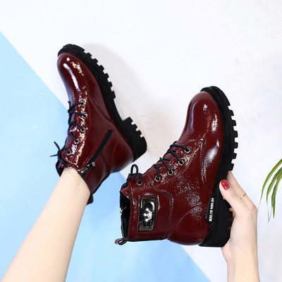 Öko bőrből készült modern női csizma többféle színben - két modell