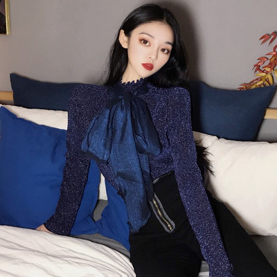 Modern ing szalaggal és fényes hatással három színben