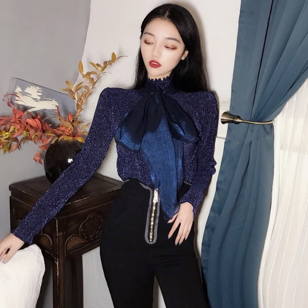 Modern ing szalaggal és fényes hatással három színben