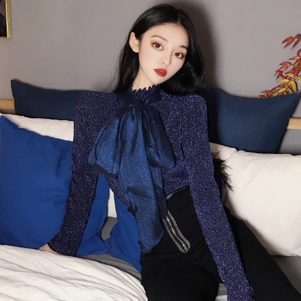 Modern ing szalaggal és fényes hatással három színben