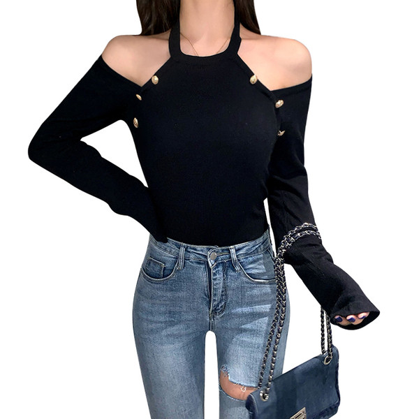 Εντυπωσιακή μπλούζα με γυμνοί ώμοι