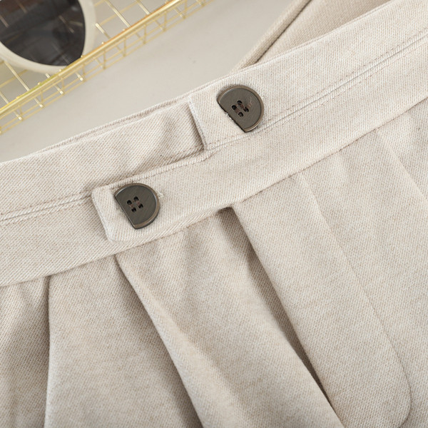 Divatos női nadrág magas derékkal, zsebekkel több színben