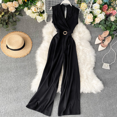 Stílusos női overall több színben övvel