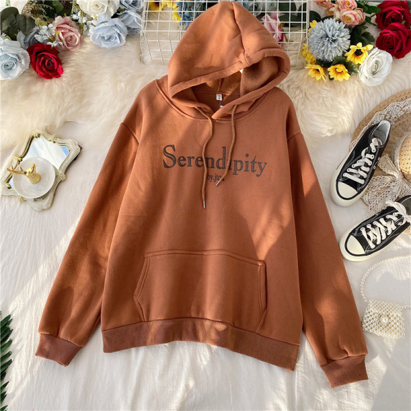 Női alkalmi pulóver nyakkendővel és felirattal négy színben