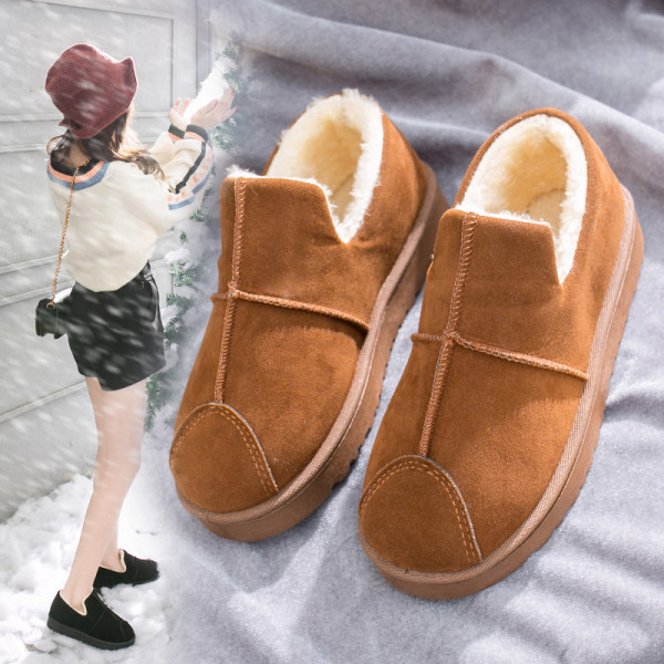 Női téli alkalmi cipő puha béléssel több színben