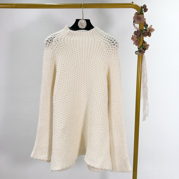 Γυναικείο πουλόβερ φαρδύ μοντέλο σε πολλά χρώματα