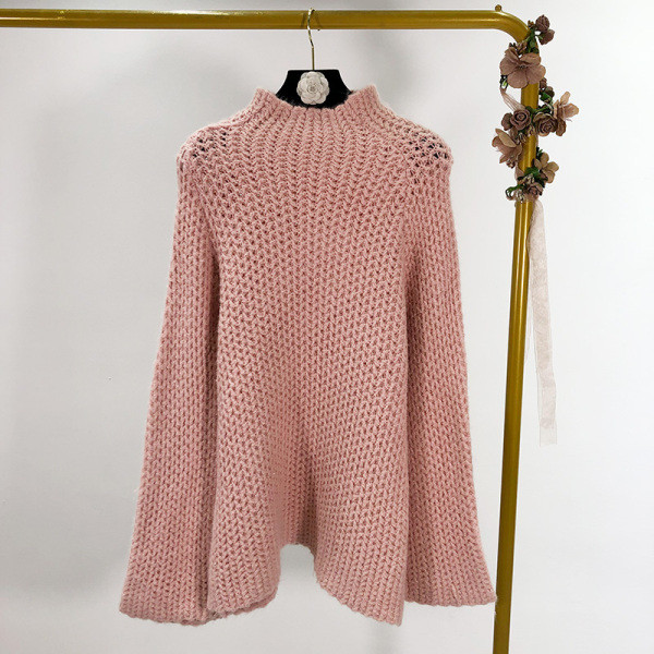 Γυναικείο πουλόβερ φαρδύ μοντέλο σε πολλά χρώματα