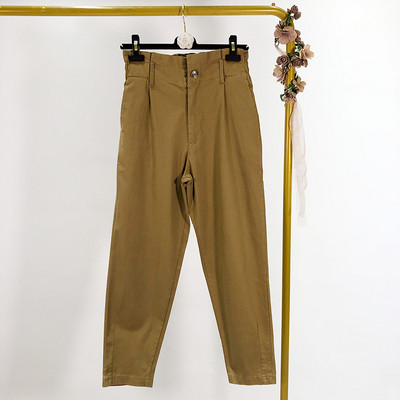 Hosszú alkalmi nadrág barna és fekete színben