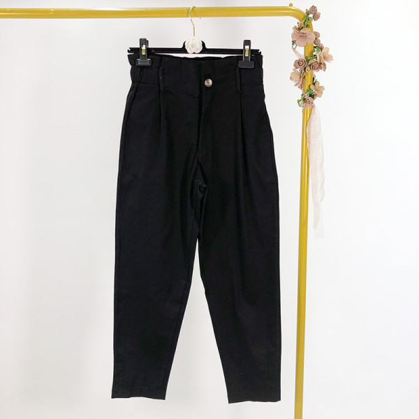 Hosszú alkalmi nadrág barna és fekete színben