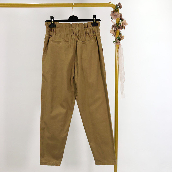 Hosszú alkalmi nadrág barna és fekete színben