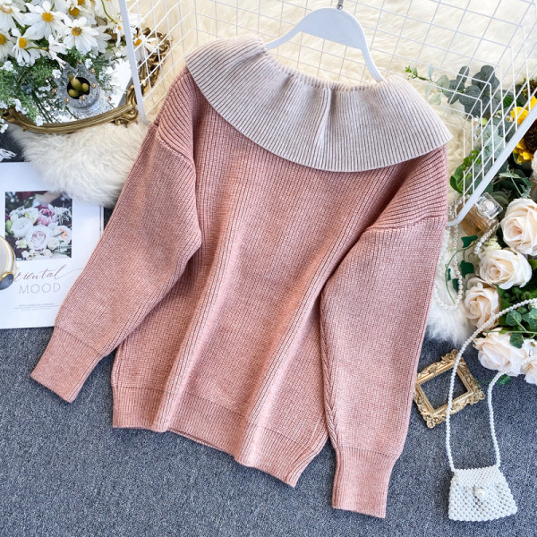 Modern női mellény gombokkal és gallérral