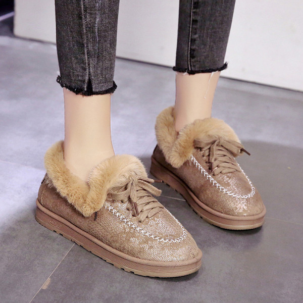 Női téli alkalmi cipő puha béléssel több színben