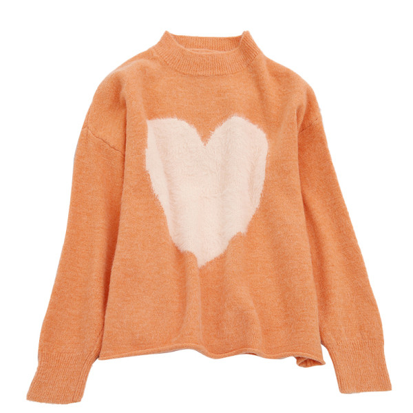 Modern női pulóver több színben, ovális nyakkivágással