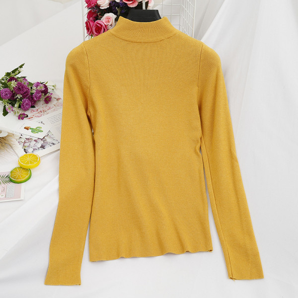 Női alkalmi blúz öt színben pólógallérral